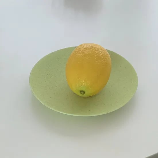 모리 올리브 디저트 원형 접시