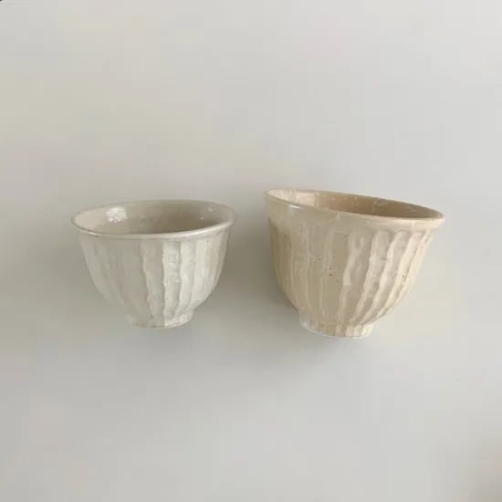 유노아 베이지 볼 공기 면기(3size)