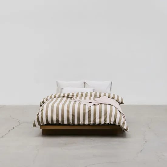 DUVET COVER - BOLD STRIPE OLIVE (2 SIZES) 이불커버