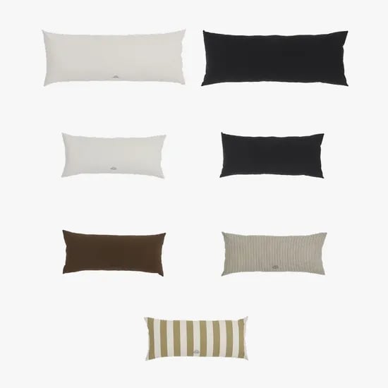 LONG & LUMBAR PILLOW COVER (2 SIZES, 5 COLORS) 커버