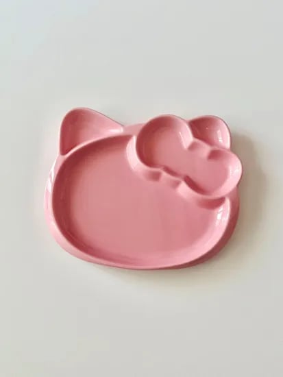 핑크 나눔 접시(PINK DIVISION PLATE)