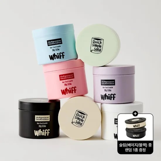 강력탈취 고체 탈취제 300g 2개 + 슬림 100g 증정 특별구성 / 향 7종 모음