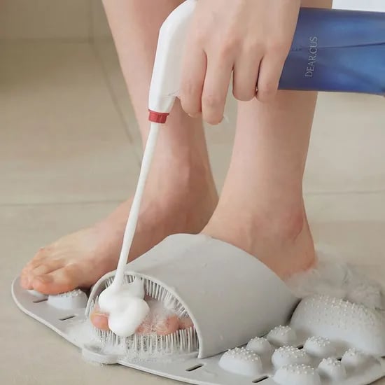 데이필360 아쿠아 쿨링 풋샴푸 400ml + 데이핏  풋브러쉬 2컬러