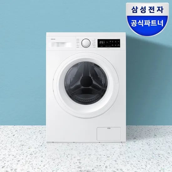 단하루 특가 WF40F09M0Y 소형 세탁기 9kg 화이트