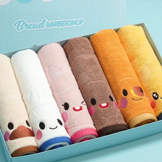 브레드이발소 자가드 호텔수건 30수코마사 5P 160g 선물패키지