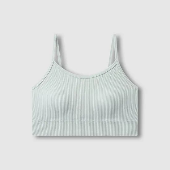 여 탄탄 립 크롭브라 (3 sizes)(3 colors)