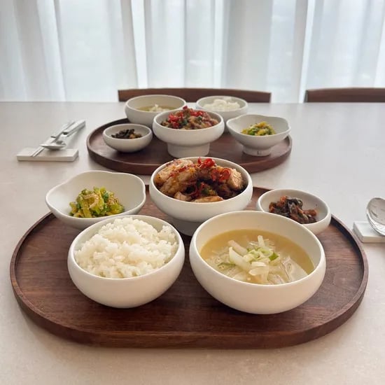 순수무광 한상세트(1인 5pcs)