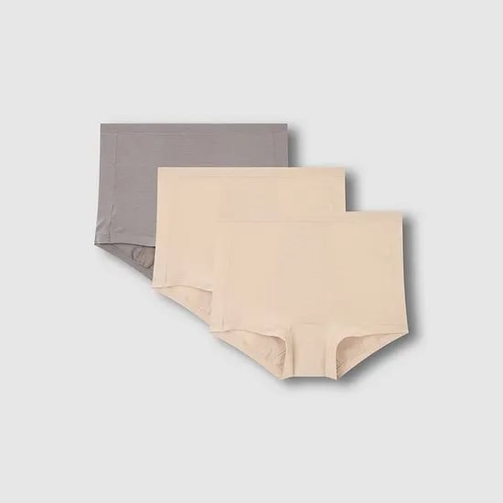 여 모달 위생 쇼티 팬티 3매  (3 sizes)(2 colors)