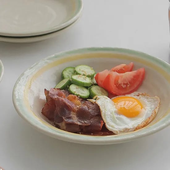 카네수즈 모유라 파스타접시 23cm 플레이트 대접시 파스타볼