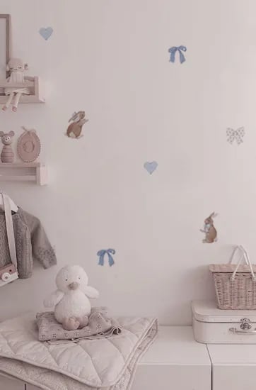 맘-싵 Mom- Sheet W type 그레이스버니  / 아이방꾸미기 데코시트 벽꾸미기