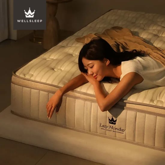 허리코어 듀얼스프링 호텔 침대 매트리스 SS Q LK 레이지먼데이