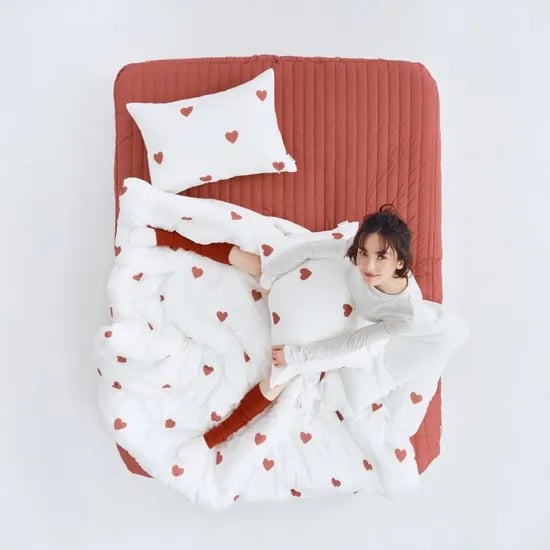하트도트 텐셀 모달 100% 여름/사계절 차렵이불세트