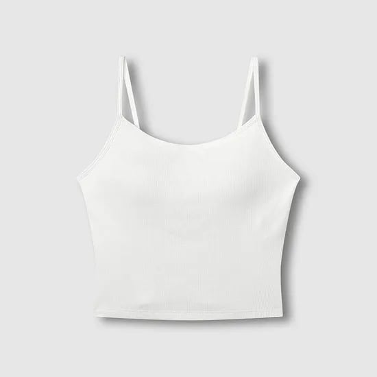 여 코튼 립 롱 크롭브라 (3 sizes)(3 colors)