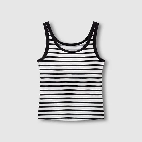 여 코튼 립 탱크 브라캐미솔 (3 sizes)(4 colors)