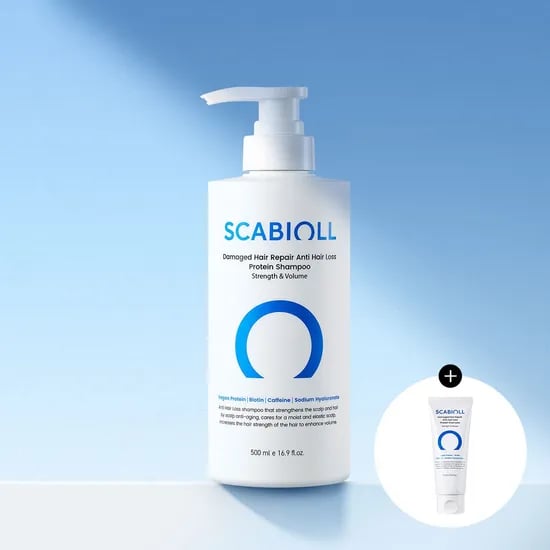 탈모증상완화 단백질 샴푸 500ml+증정 70ml