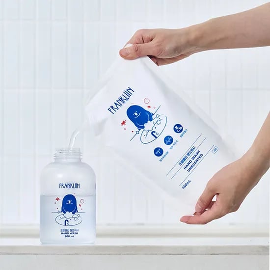 아기 핸드워시 리필 450ml 거품형 유아 손세정제