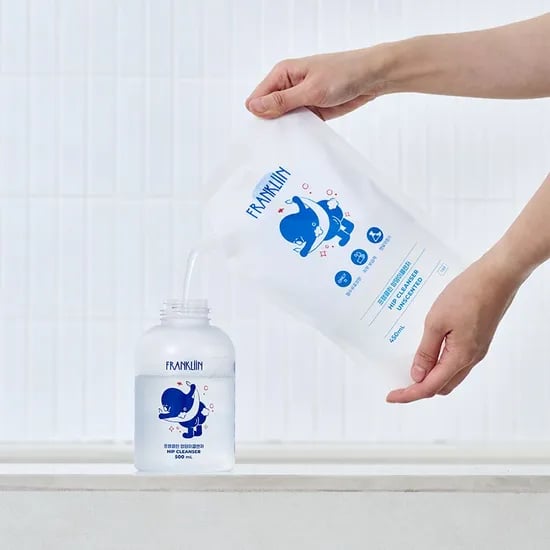 엉덩이클렌저 리필 450ml 거품형 아기 세정제 유아청결제 신생아 힙클렌저