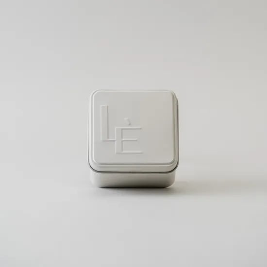 반지 괄사 소품 보관함 틴케이스 (Ivory)