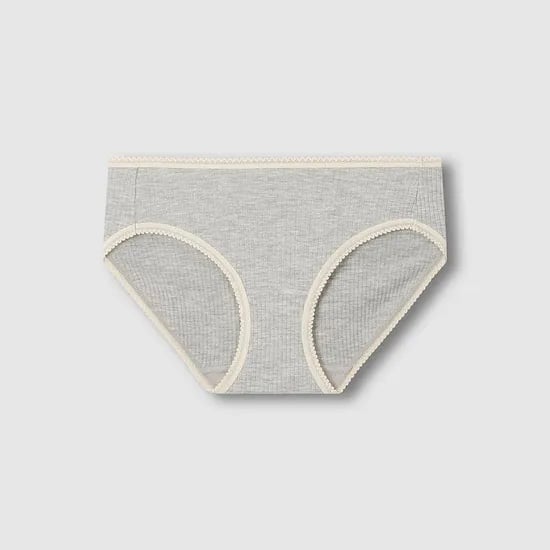 여 코튼 레이온 스트레치 힙허거 팬티 (3 sizes)(2 colors)