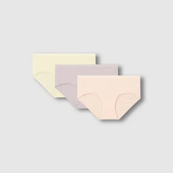 여 모달 베이직 힙허거 팬티 3매 (4 sizes)(2 colors)