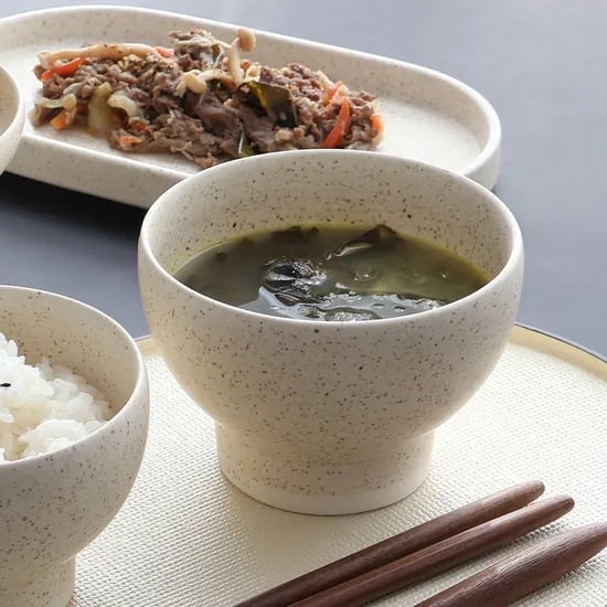해든 핸드메이드 이천 도자기그릇 대접 국그릇 1p