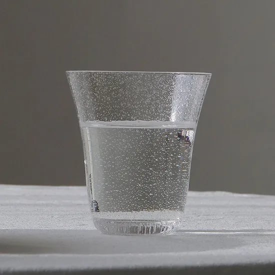 버블리 글라스 클리어컵 450ml 투명 버블 하이볼잔 유리컵