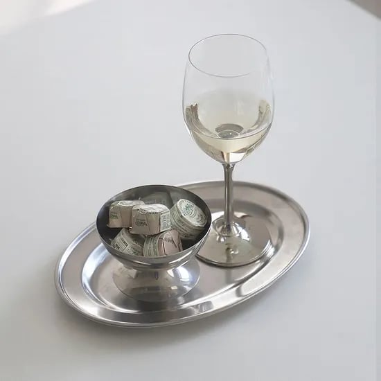 실버벨 글로우 와인잔 370ml 컬러스템 유리잔 홈파티 글라스
