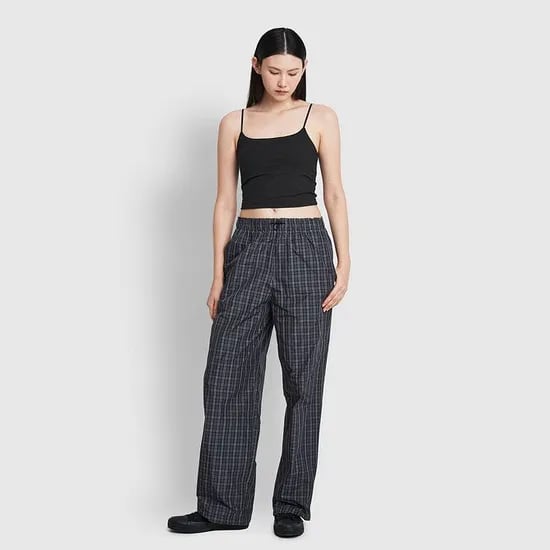 여 코튼 모달 로우백 크롭브라 (3 sizes)(3 colors)