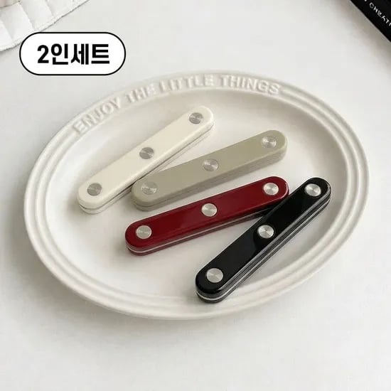 메종치비네 브런치데이 커트러리 2인 수저 받침대