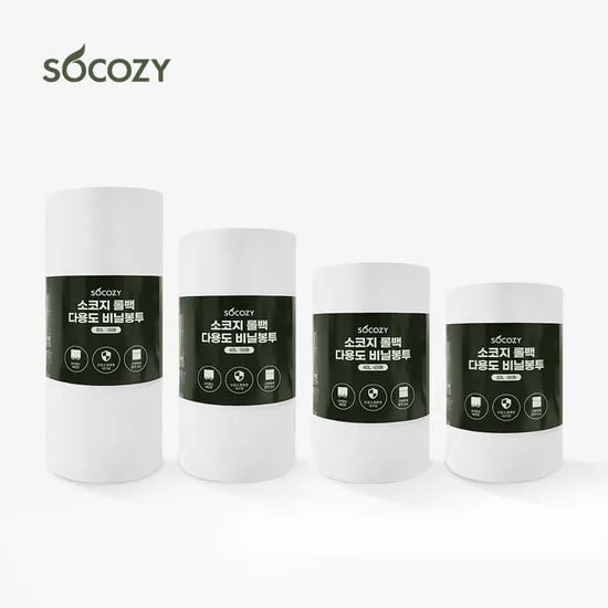 쓰레기봉투 분리수거 재활용 비닐봉투 배접 20L 40L 60L 80L