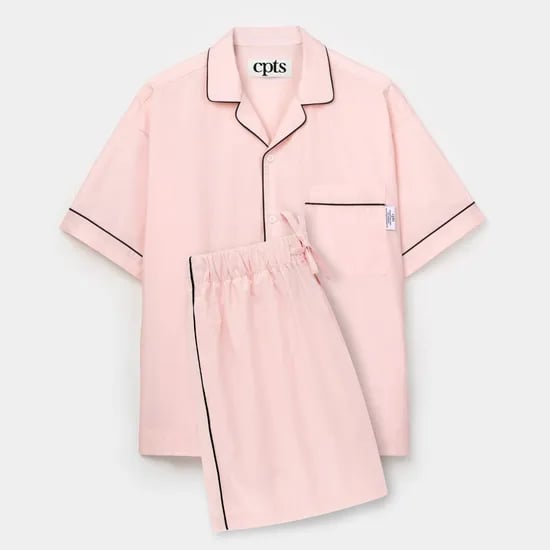 실켓 숏 슬리브 파자마_소프트 핑크