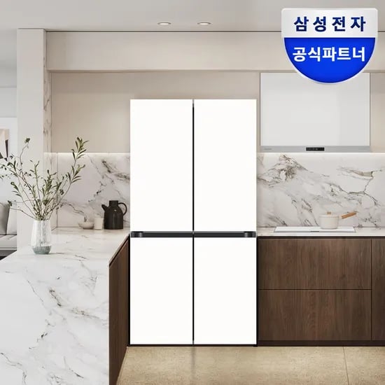 최대혜택가184만 비스포크 AI 냉장고 4도어 905L RM70F90R2ZD