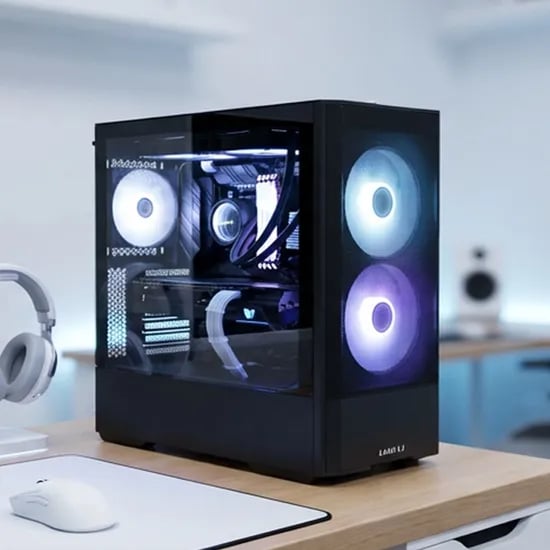 리안리 랜쿨207 모던블랙 게이밍PC(7500F/5060Ti/32G)