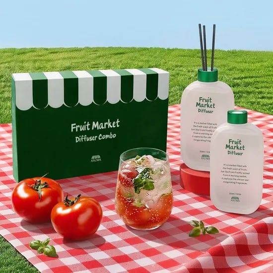 후르츠마켓 디퓨저 550ml 2개입 바질토마토향