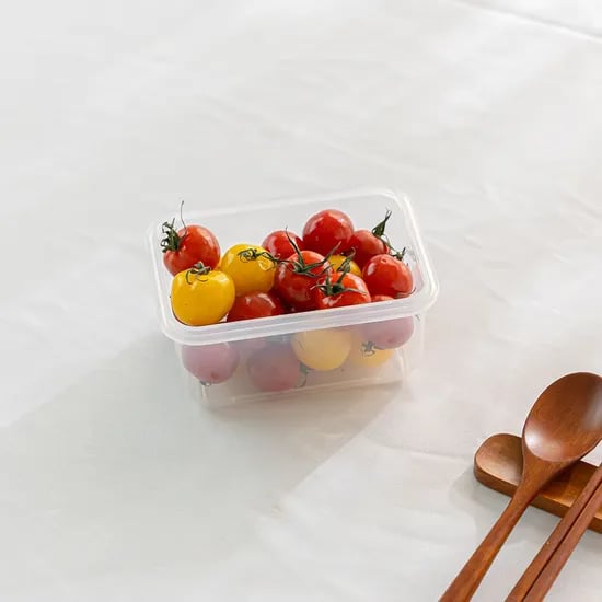 모듈러 냉동 냉장실 정리용기 반찬통 냉동밥 밀폐용기 450ml 4개