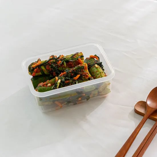 모듈러 냉동 냉장실 정리용기 반찬통 냉동밥 밀폐용기 700ml 4개