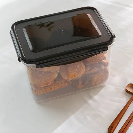 모듈러 냉동 냉장실 정리용기 반찬통 식빵 밀폐용기 3700ml 2개