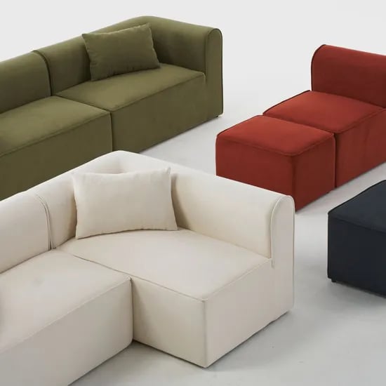 모보 패브릭 모듈 소파 4types / 4colors