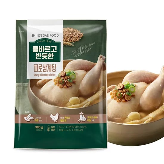 파로 삼계탕  900g x2팩
