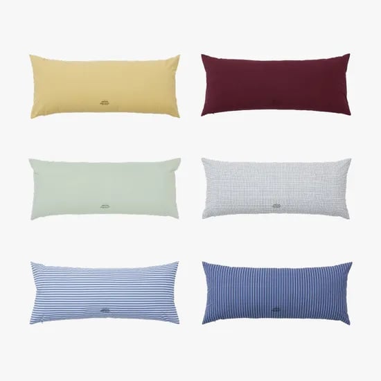 LUMBAR PILLOW COVER (6 COLORS) 경추베개 커버 쿠션커버