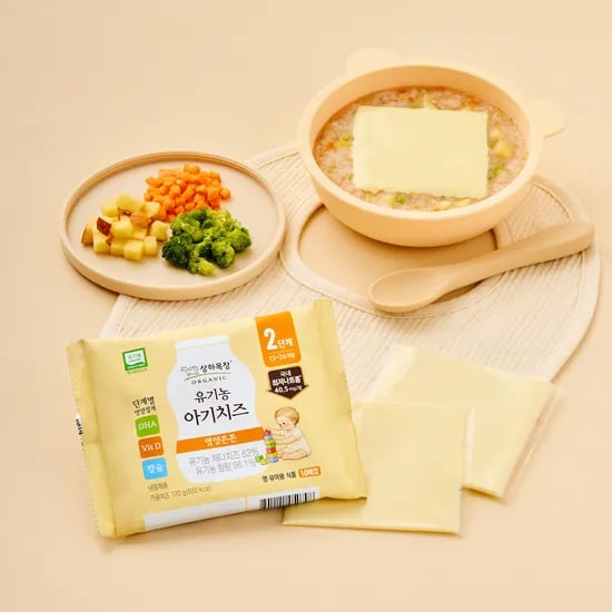 *신제품/상하목장 유기농 아기치즈 170g 60매