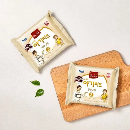 *상하치즈 유기농 아기치즈 (13개월~24개월) 60매