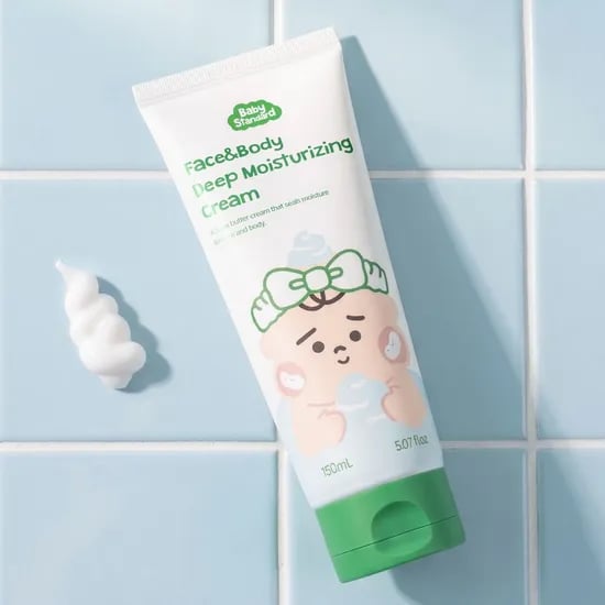 페이스 앤 바디 아기 고보습 올인원 크림 150ml 무향 유아 보습