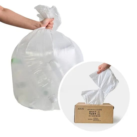 닥터하우스 뽑아쓰는 국내생산 다용도 배접 비닐봉투 20L / 40L / 60L / 80L
