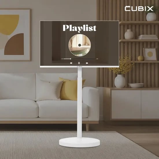 무빙큐빅스 무선 삼탠바이미 프리미엄 Air 81cm(32인치) FHD QLED 이동식 TV