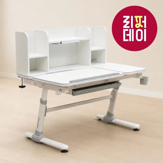 스마트2.0 책상 + 전면책장(증정)