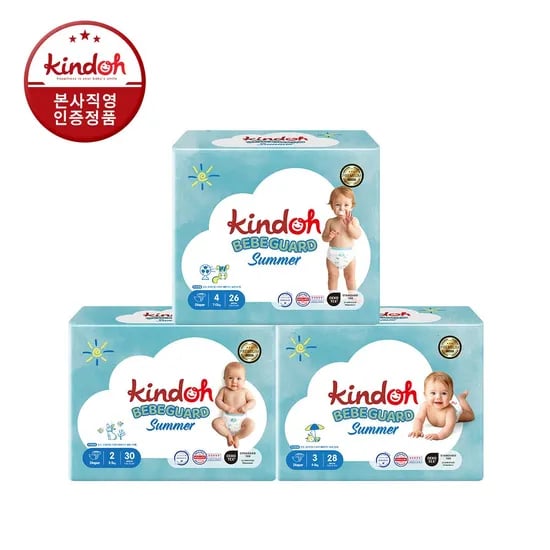 베베가드 썸머 밴드 2단계 ~ 4단계 1BOX(3팩)