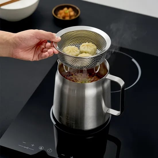 스텐 304 찜기 펀칭스티머 + 인덕션 케틀팟 시리즈