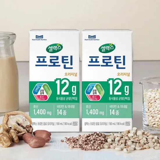 *(행사)셀렉스 프로틴 음료 오리지널 190ml 24팩