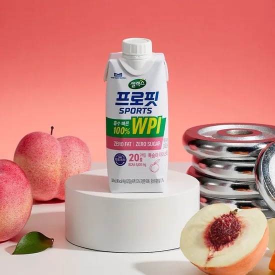 *(행사)셀렉스 프로핏 웨이프로틴 복숭아 330ml 12팩